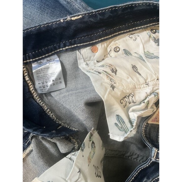 NEW WITH TAG MISS ME JEANS  BOOT CUT MID-RISE 33x32 Waist 33” - Picture 8 of 15